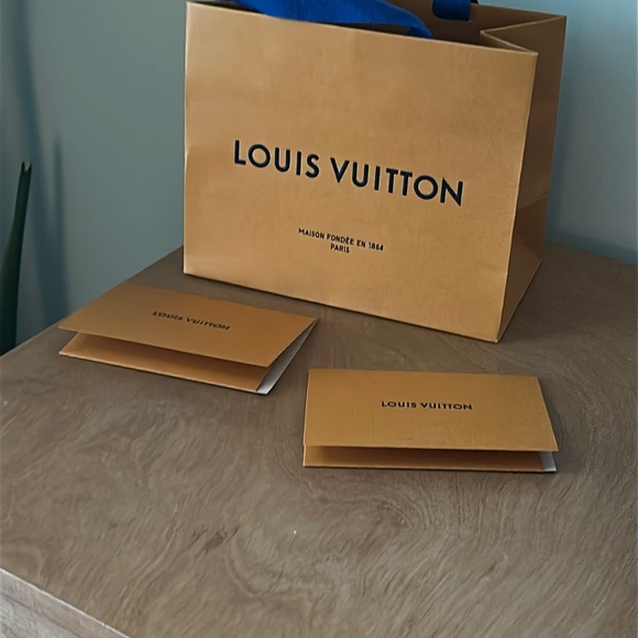 Louis Vuitton Gift Shopping Bag and Envelopes - Picture 2 of 9